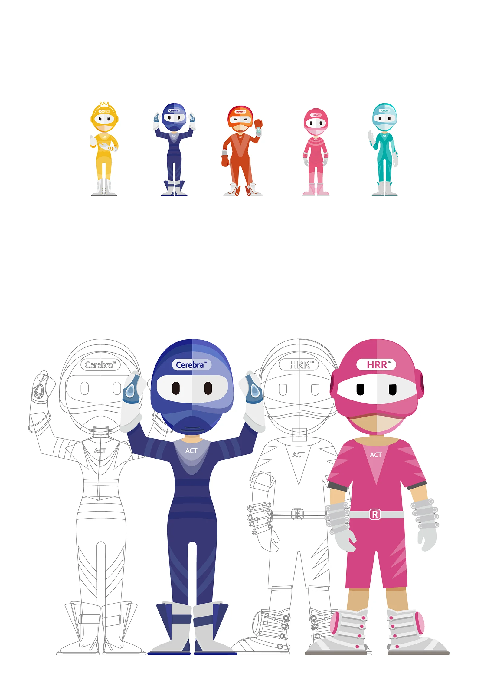人物插畫設計